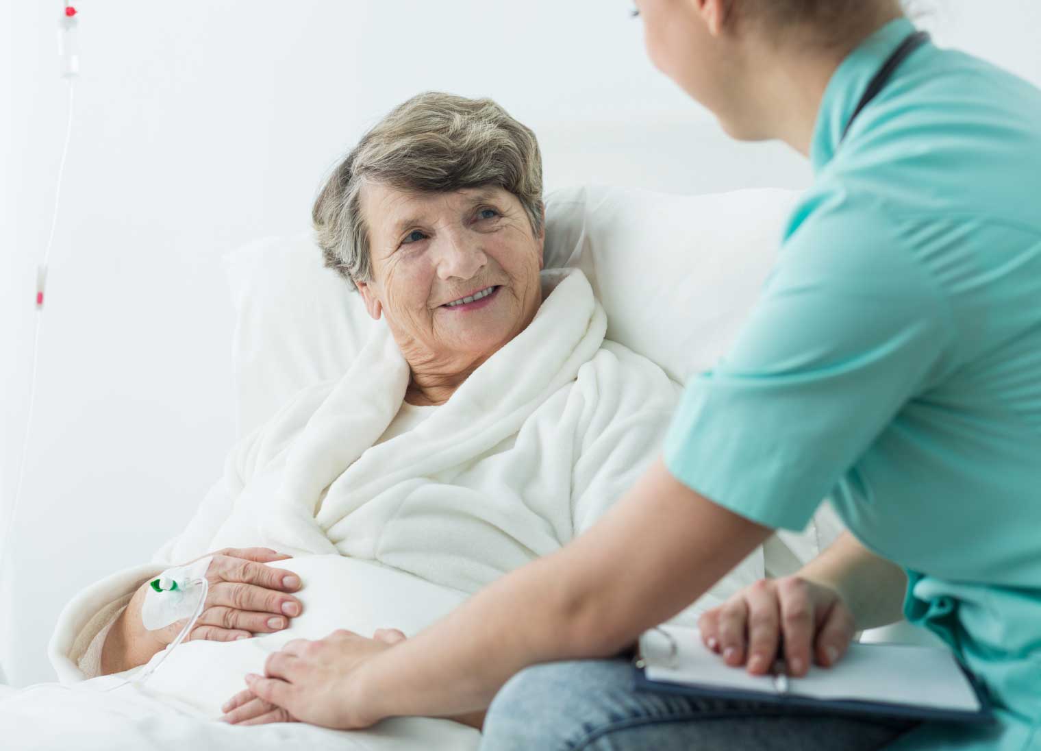 Supportive home care visit
